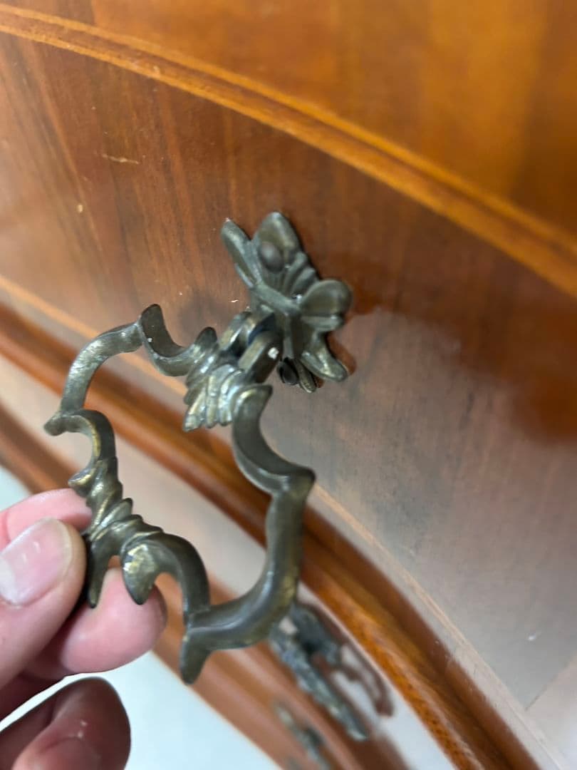 イタリア 象嵌 4段チェスト サイドボード アンティーク