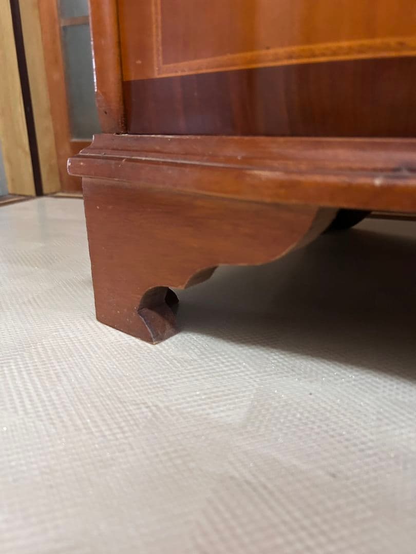 イタリア 象嵌 4段チェスト サイドボード アンティーク