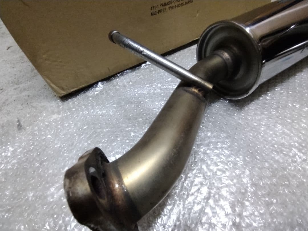 MRS ステンレス製マフラー　JB23ジムニー用