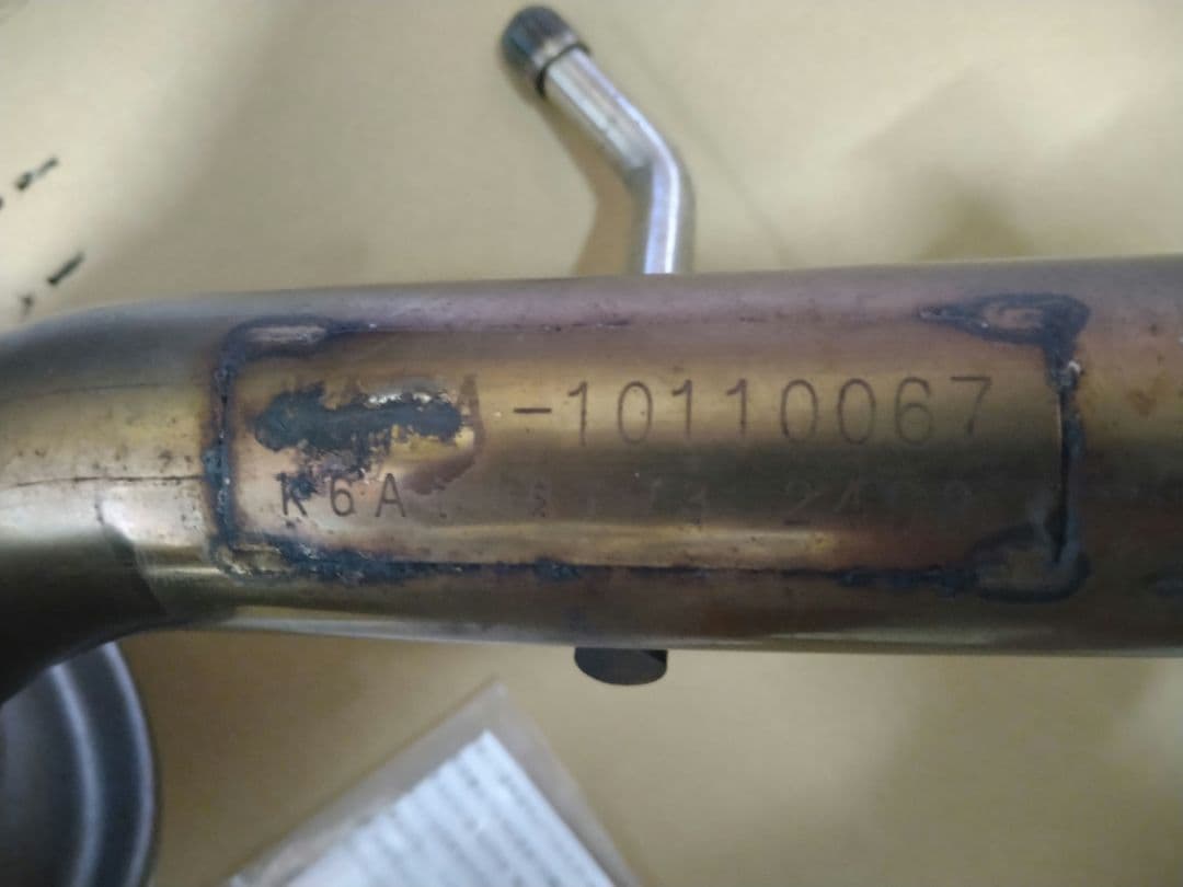 MRS ステンレス製マフラー　JB23ジムニー用