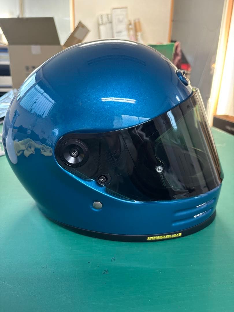 SHOEI Glamsterフルフェイスヘルメット 青