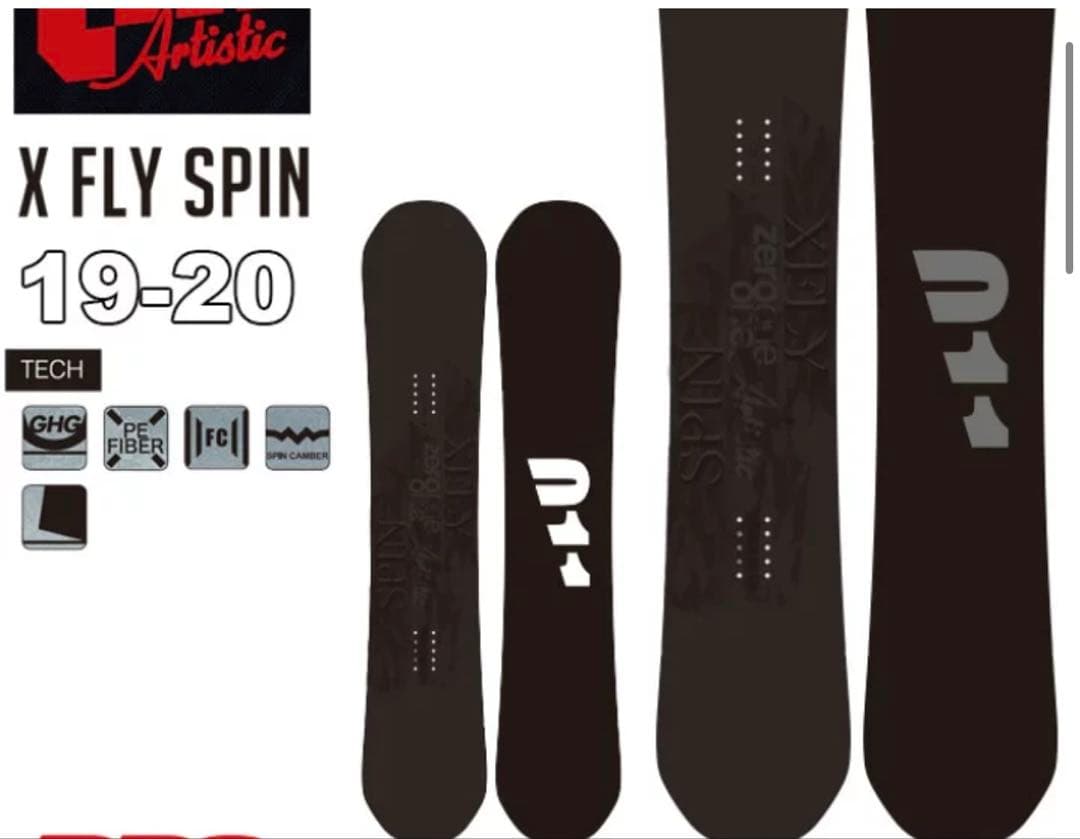 ^*^様 【新品】19-20 011 Artistic X FLY SPIN 1