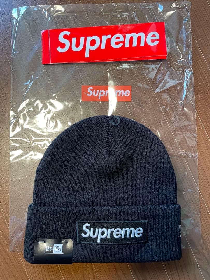 帽子 supreme New Era Box Logo Beanie