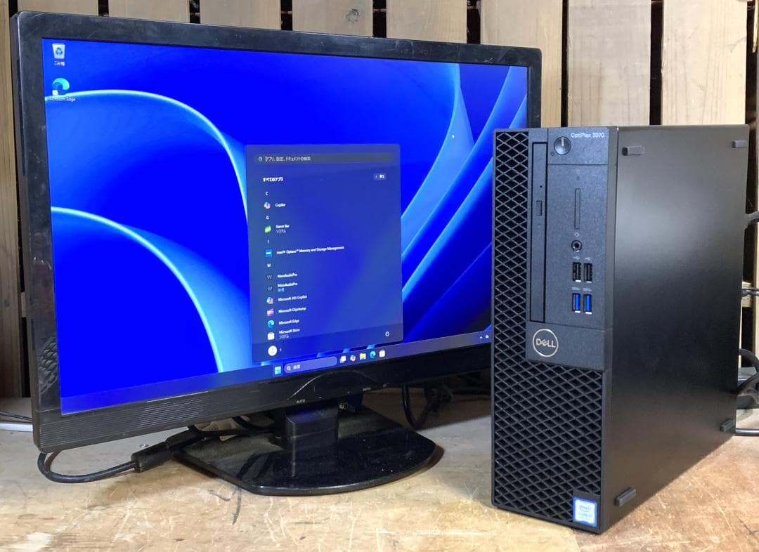 DELL i7-9700 M.2 SSD＋4.0TB Windows11 Pro