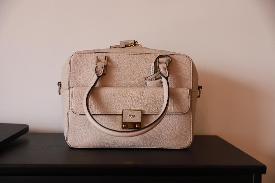 p*.様 【Anya Hindmarch】カーカー ミディアム　ピンクベージュ