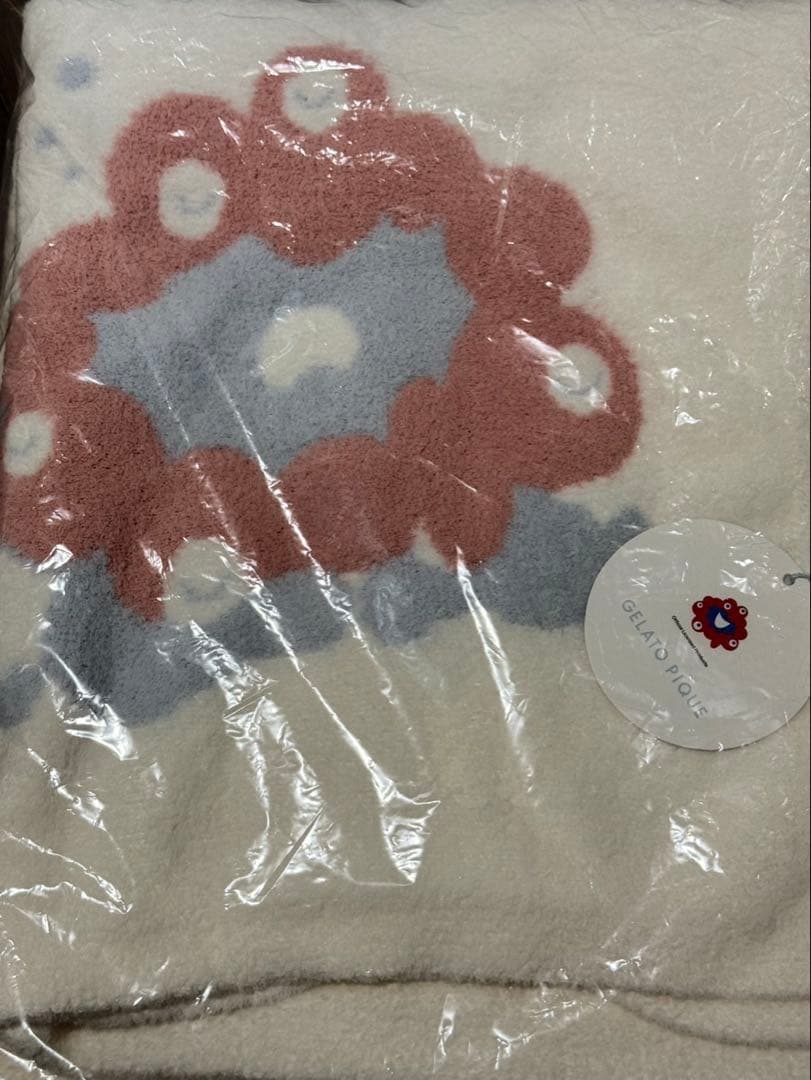 新品　万博　ジェラートピケ　ジェラピケ　ミャクミャク　ブランケット　コラボ