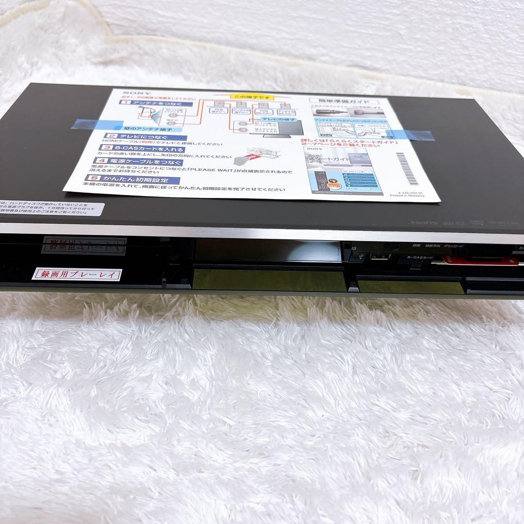 【美品】SONY ブルーレイレコーダー BDZ-E500 500GB