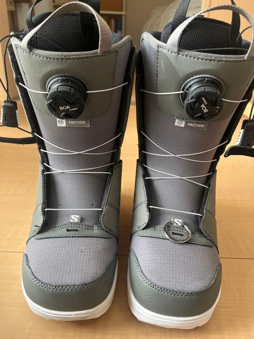 (美品)サロモン(salomon) スノーボードブーツ ファクションボア BOA
