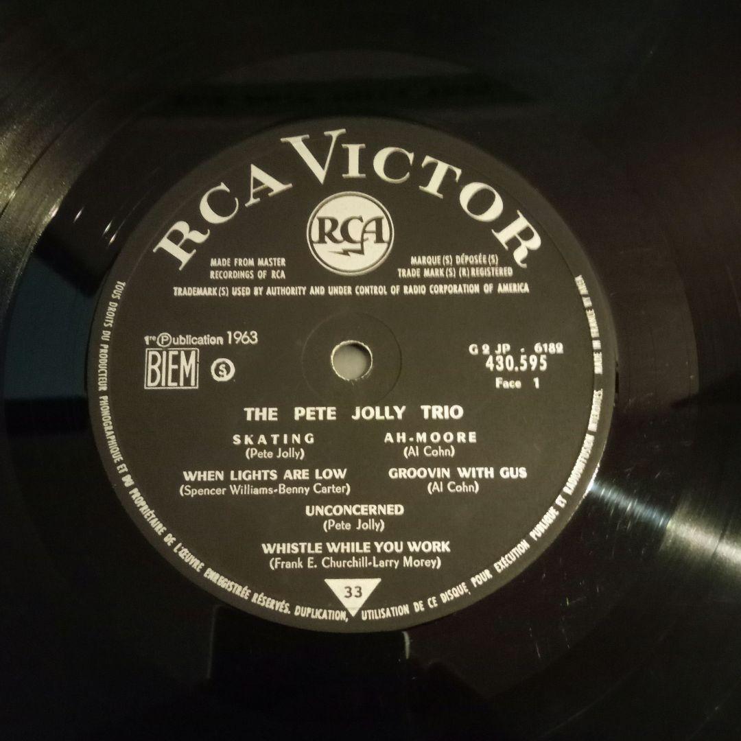 【 ❤️そらママ 】 ピート・ジョリー・トリオ　フランス盤他　レコード