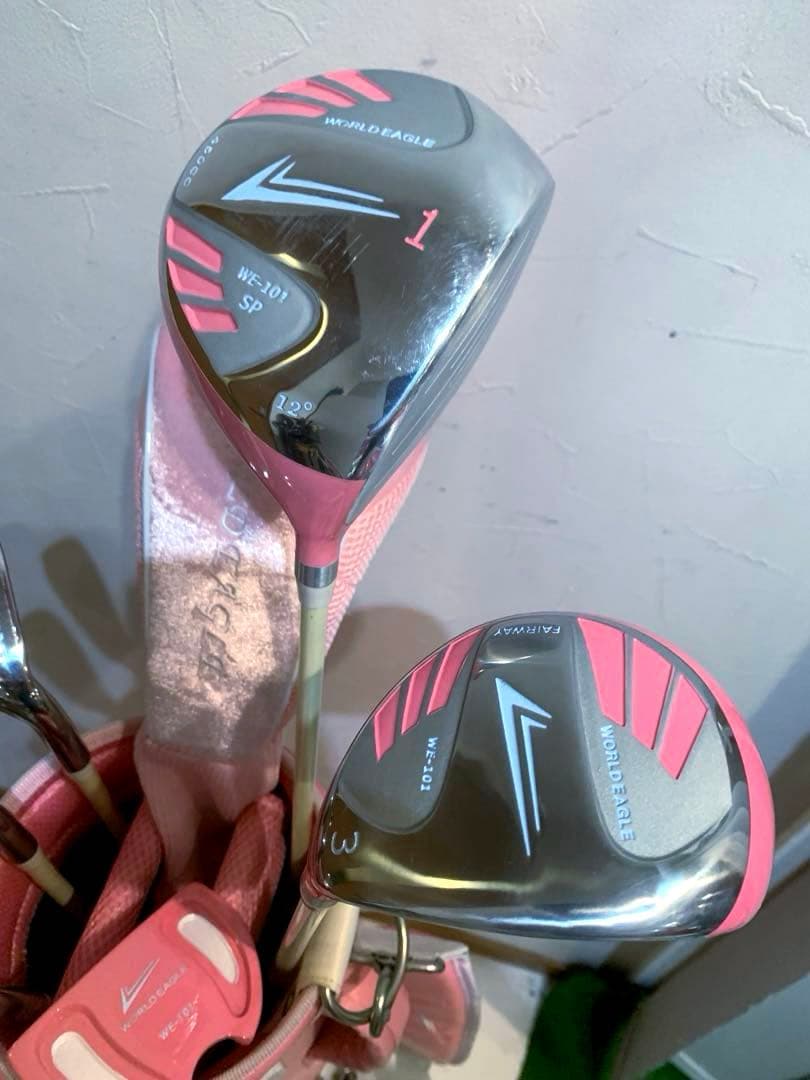 美品　ワールドイーグル　レディースゴルフクラブ セット　優しい
