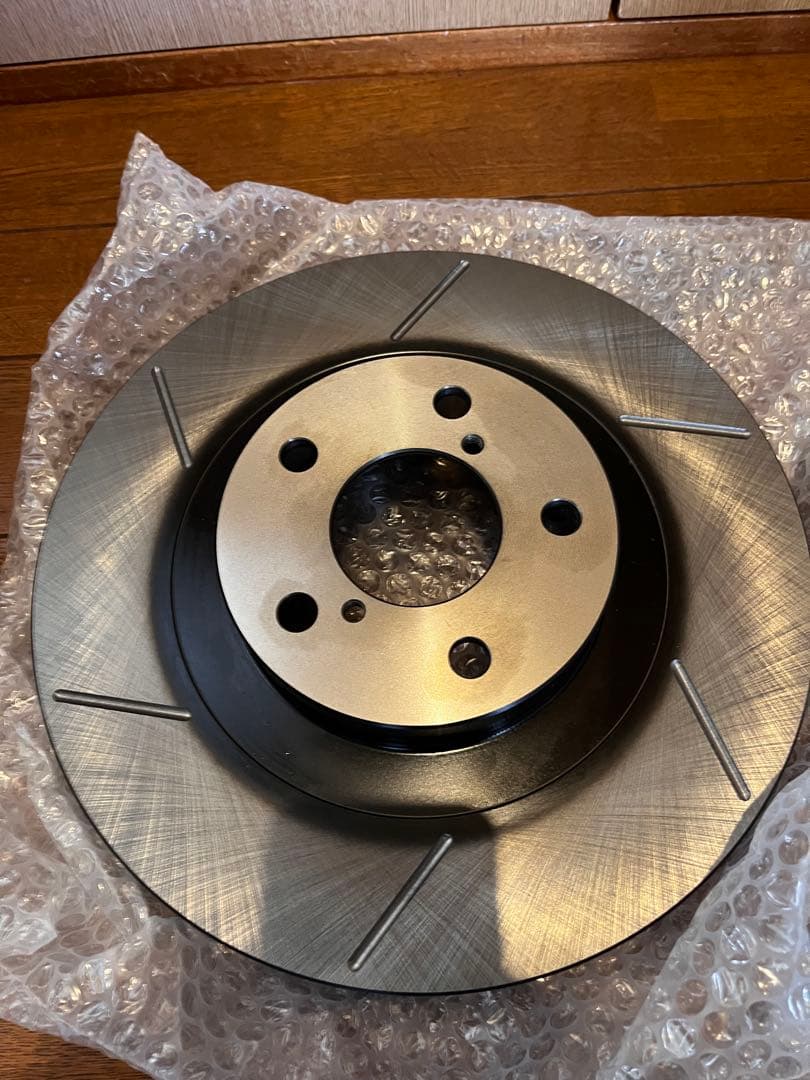 アクレブレーキローター スリット入り 2枚セットインプレッサGDA GDB