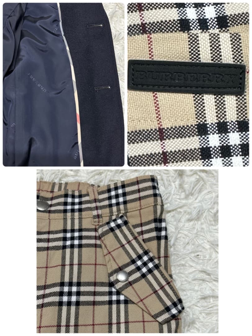 卒服　バーバリーロンドン　卒業入学式　フォーマルセット　140【匿名配送】