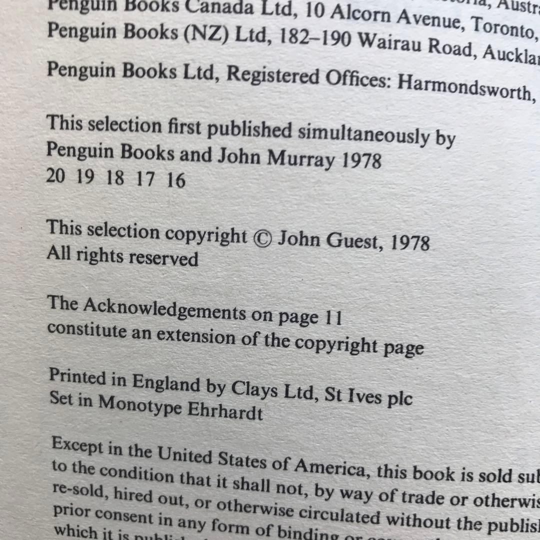 洋書 The Best of Betjeman