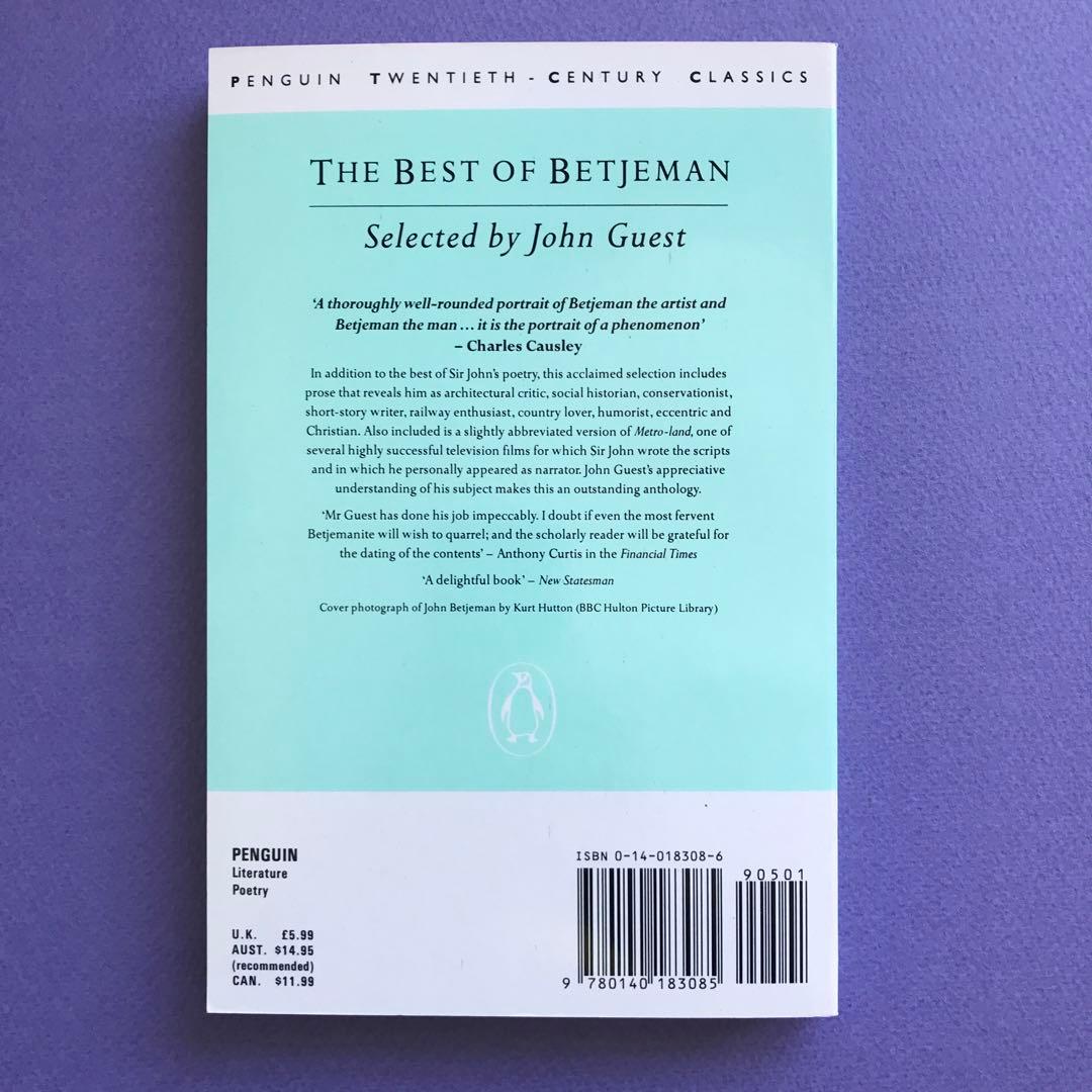 洋書 The Best of Betjeman