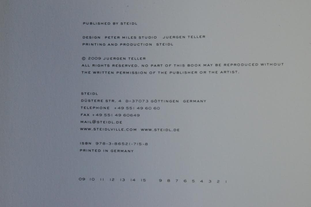 【Juergen Teller: Marc Jacobs 1998-2009 】