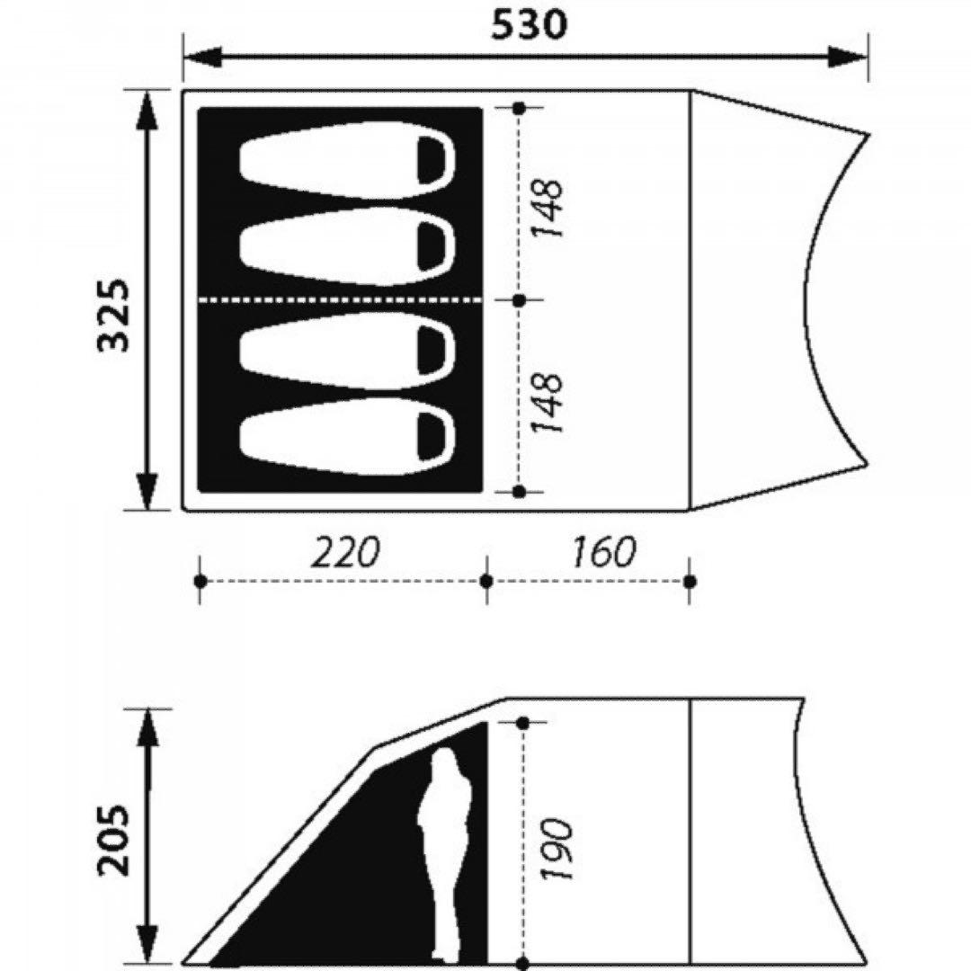 nomad dogon4 TC ノマド ドゴン4 コットンテント