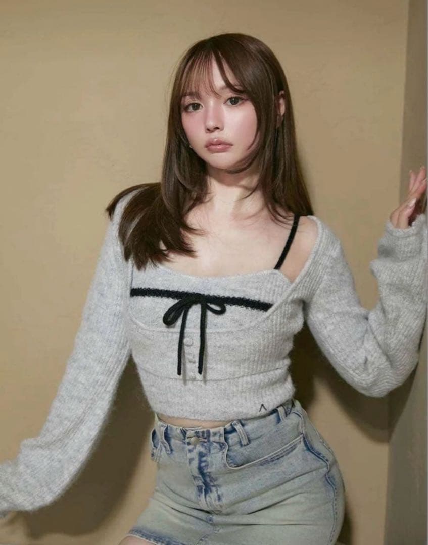 即日発送andmary Natalie ribbon set