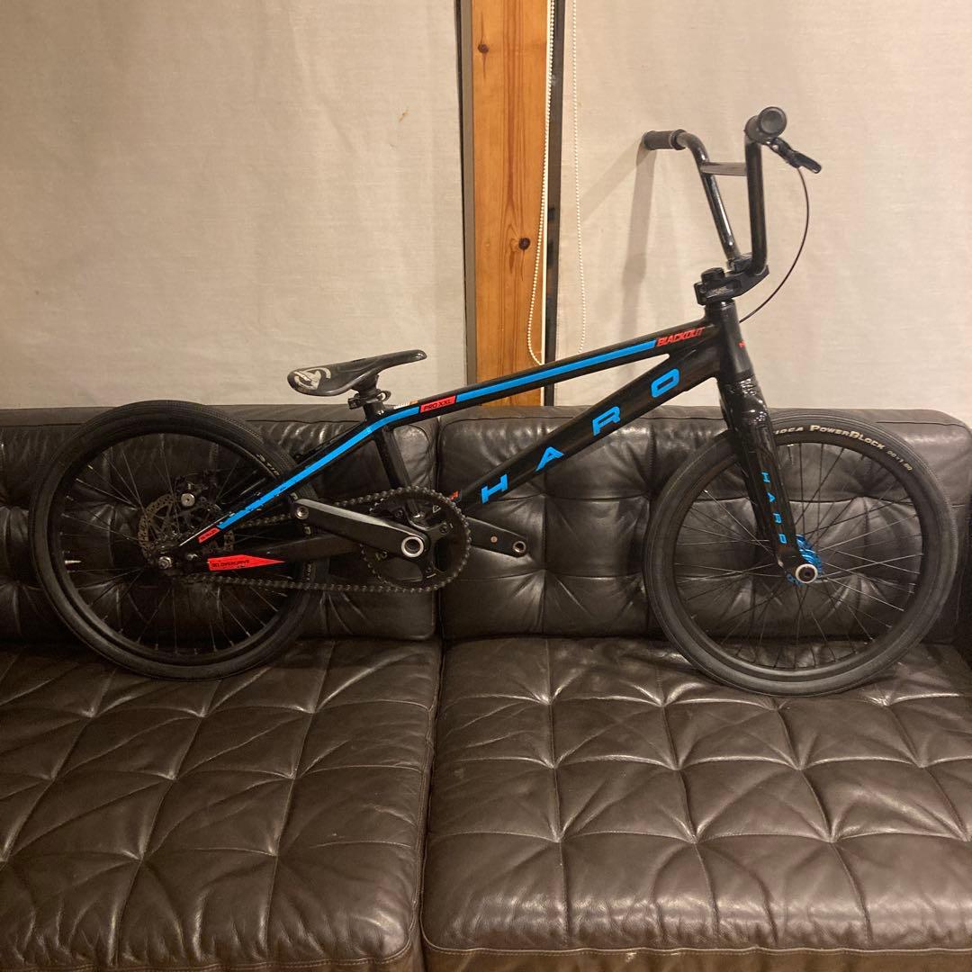 BMX、レーサー、HARO Black Out Pro XXL、カーボンフォーク