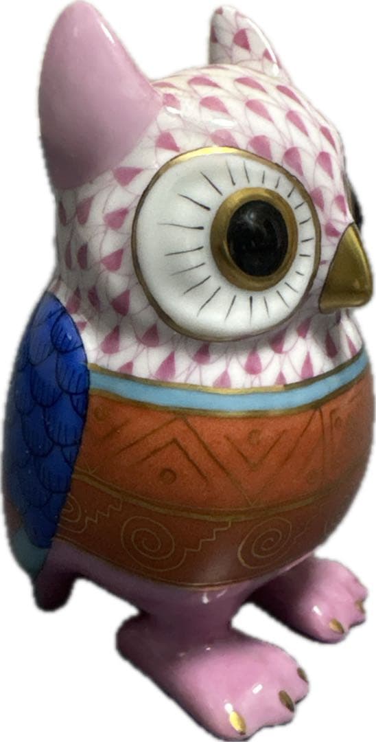 【美品】HEREND 世界のふくろうシリーズ アンデスのふくろう