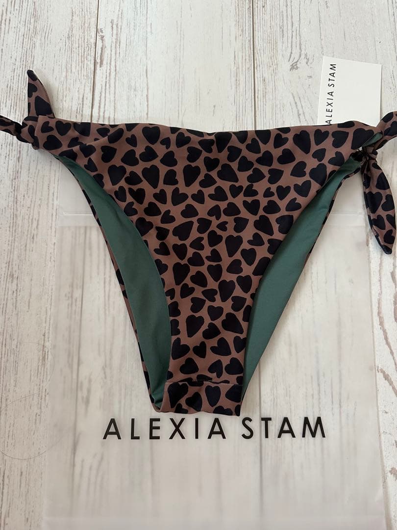 ALEXIA STAM アリシアスタン ビキニ　ボトム　レオパード