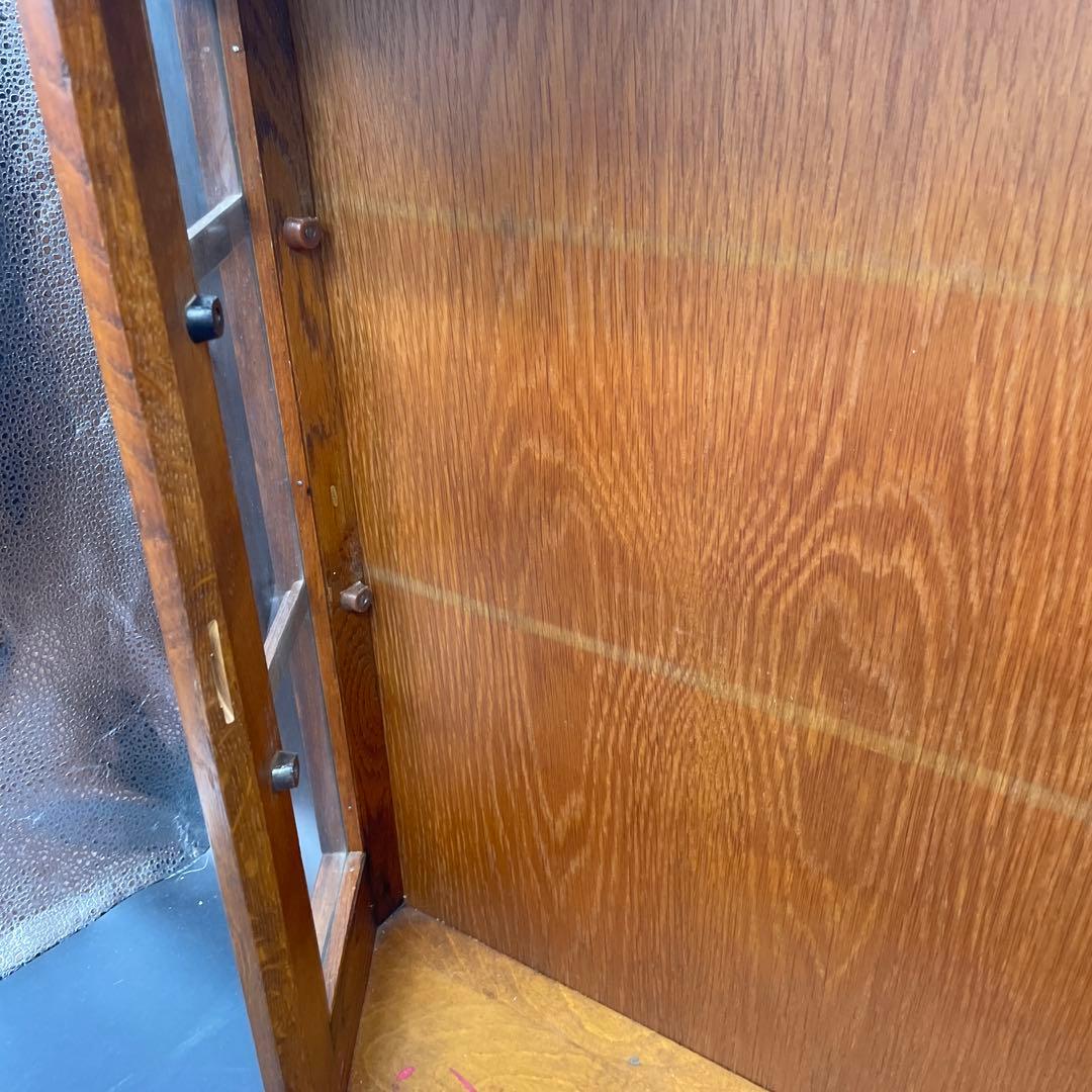 デ*シ様 ヴィンテージ木製アーチ型キャビネット