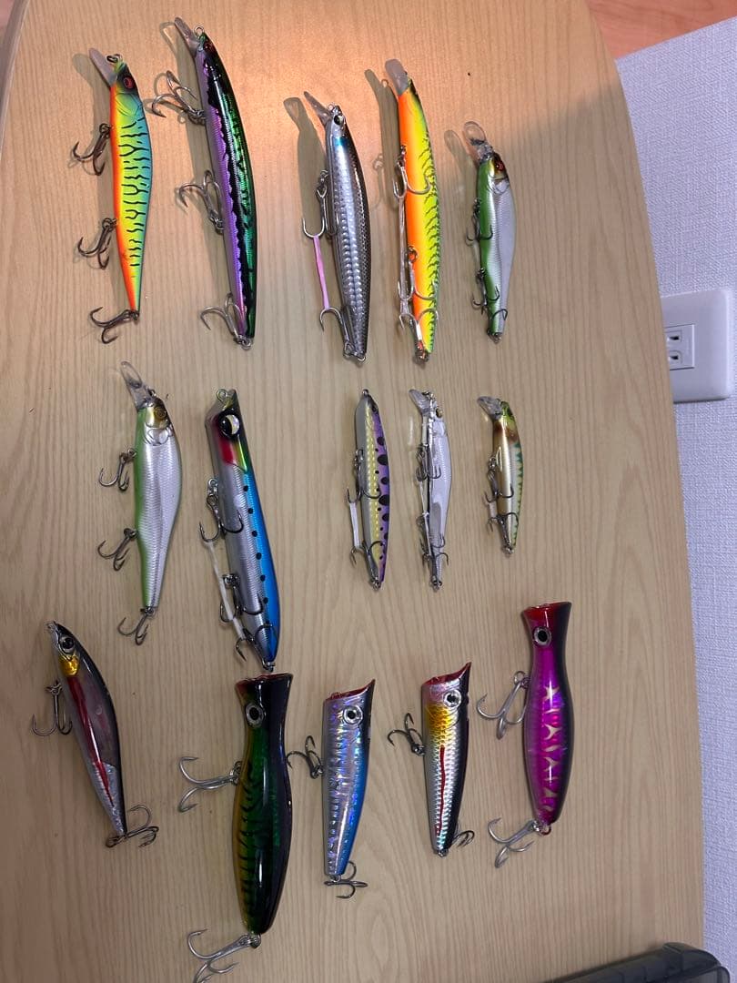 ハードルアーセット 多色 釣り用 15 個