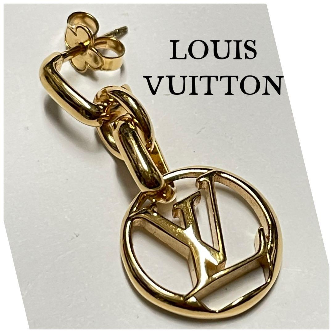 【美品】LOUIS VUITTONヴィトン　片耳　ピアス　❤︎