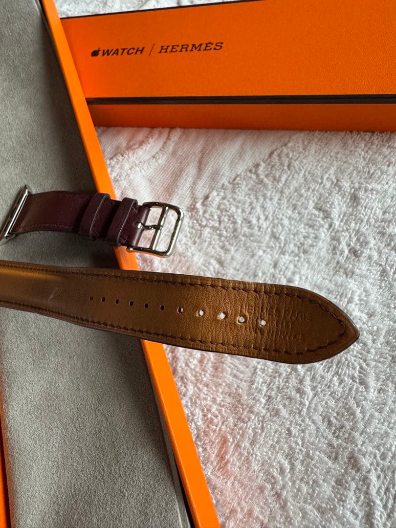 Apple Watch Hermes レザーベルト 38/40mm