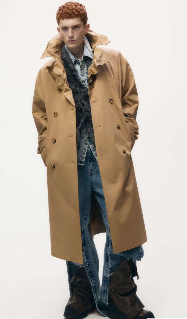 【希少】 GLENN MARTENS グレンマーティンス トレンチコート