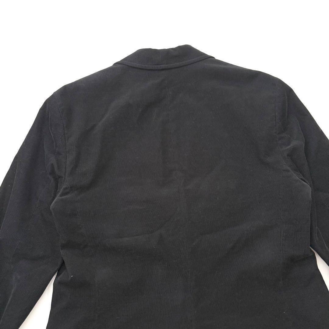 90s✨ポロラルフローレン コーデュロイ テーラード ジャケット 黒 M-R