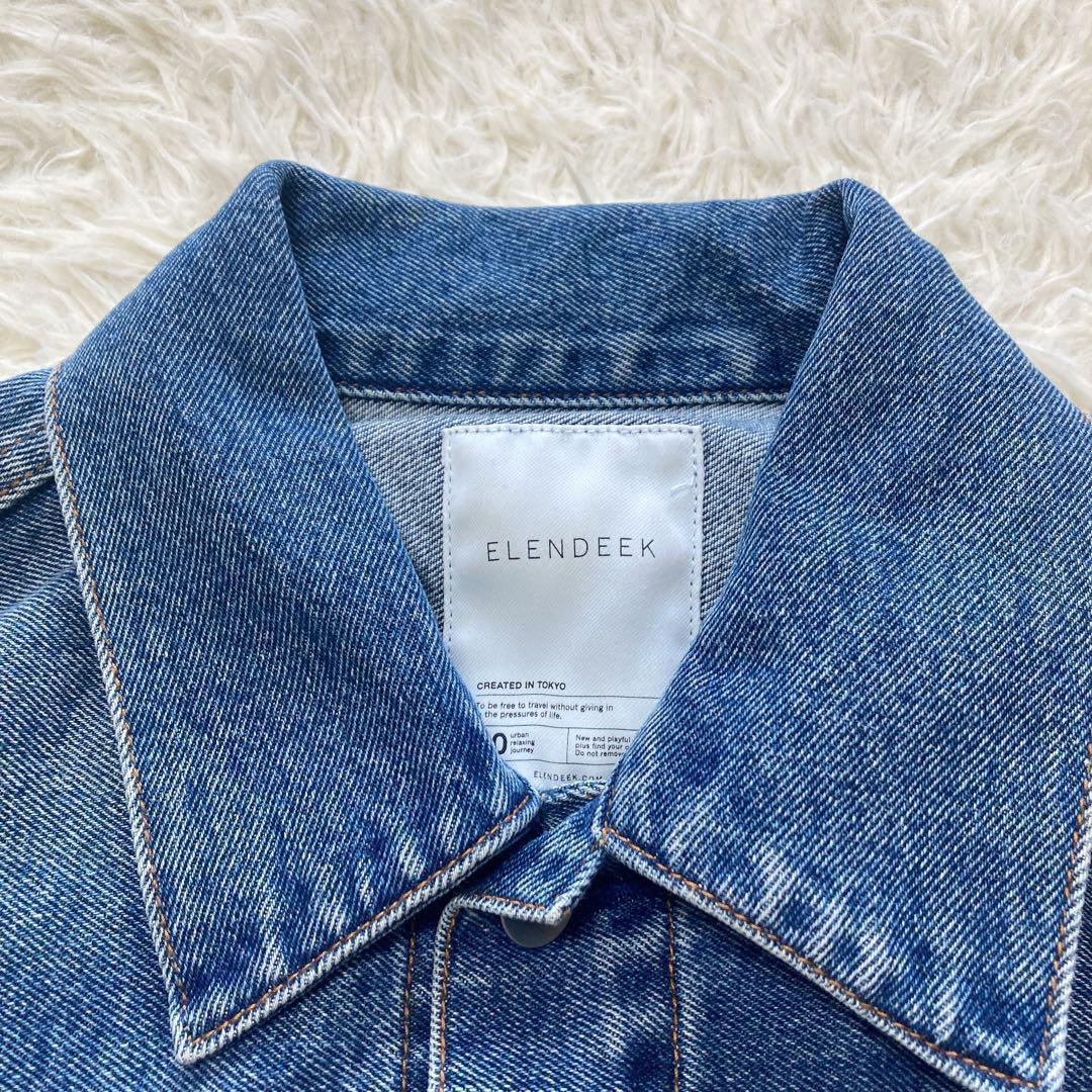 極美品✨ ELENDEEK ボリュームスリーブデニムジャケット