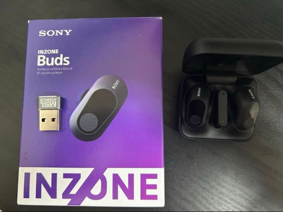 INZONE Buds ワイヤレスノイズキャンセリングゲーミングヘッドセット