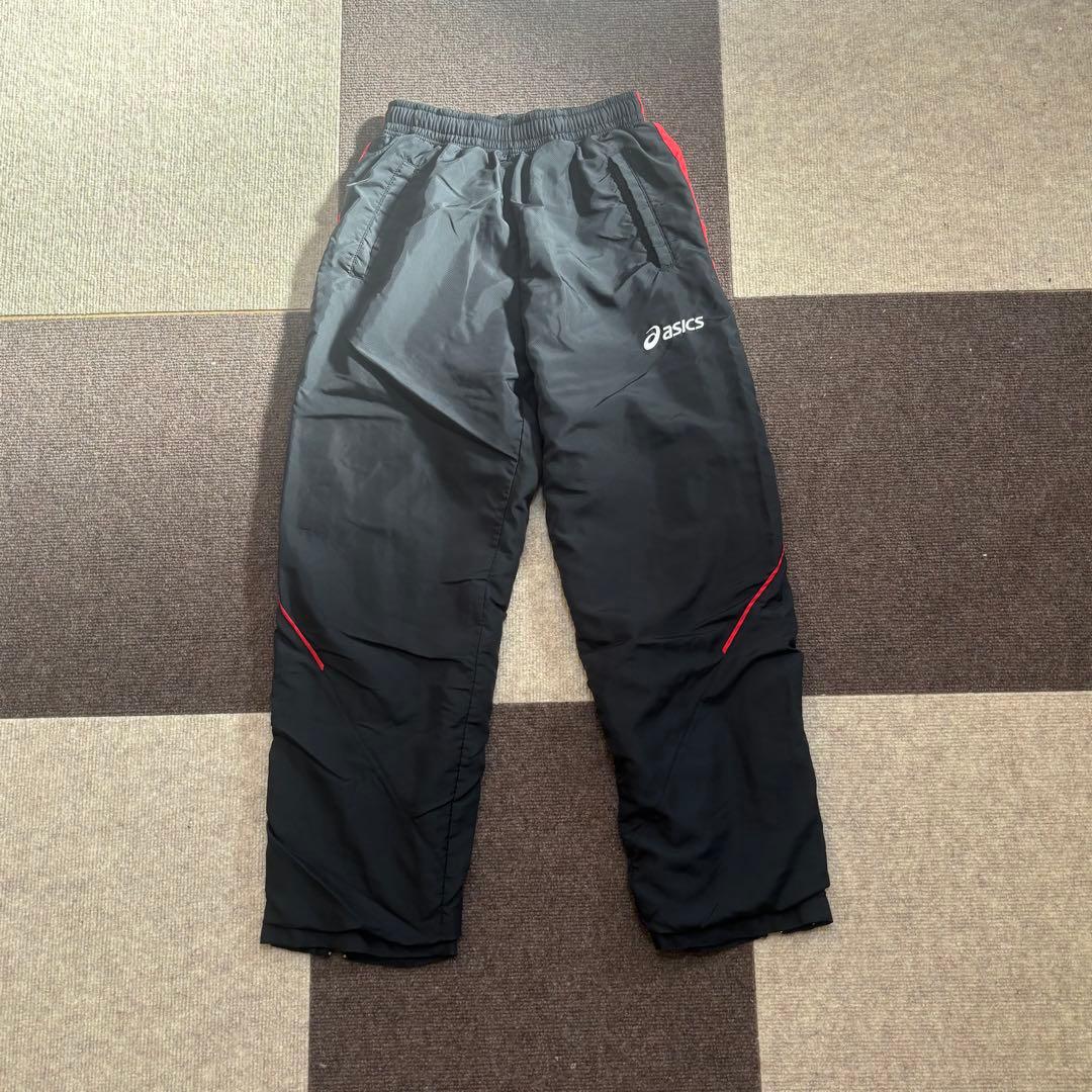 【✨美品希少‼️】 ASICS 刺繍ロゴ ウォームアップジャージ セットアップ