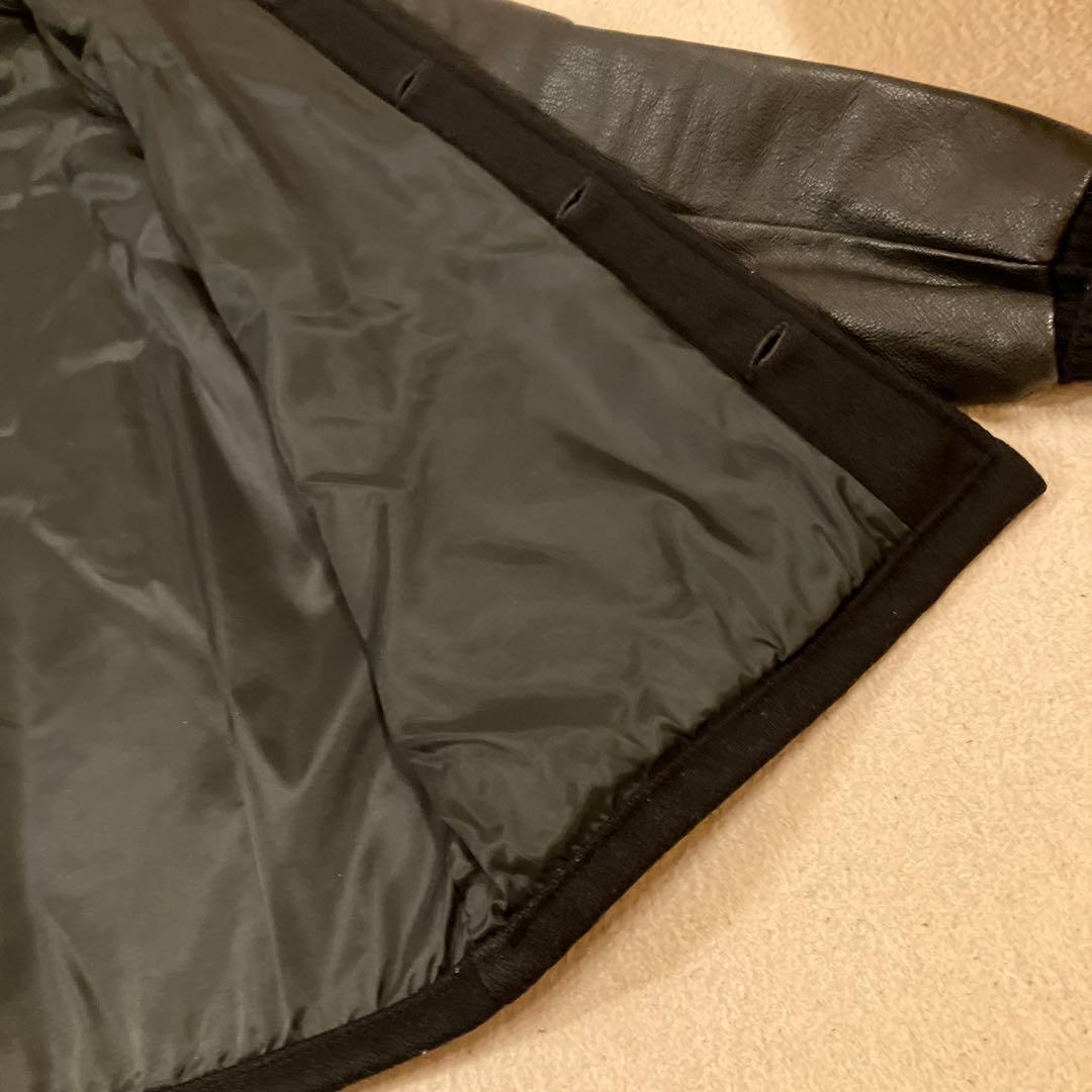 SKOOKUM LETTERMAN スタジャン 黒