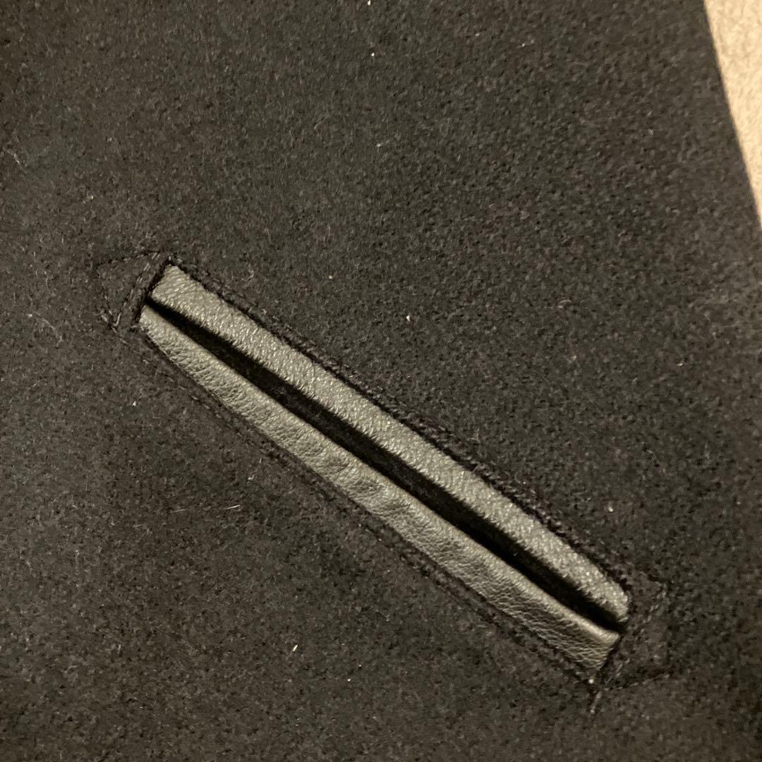 SKOOKUM LETTERMAN スタジャン 黒