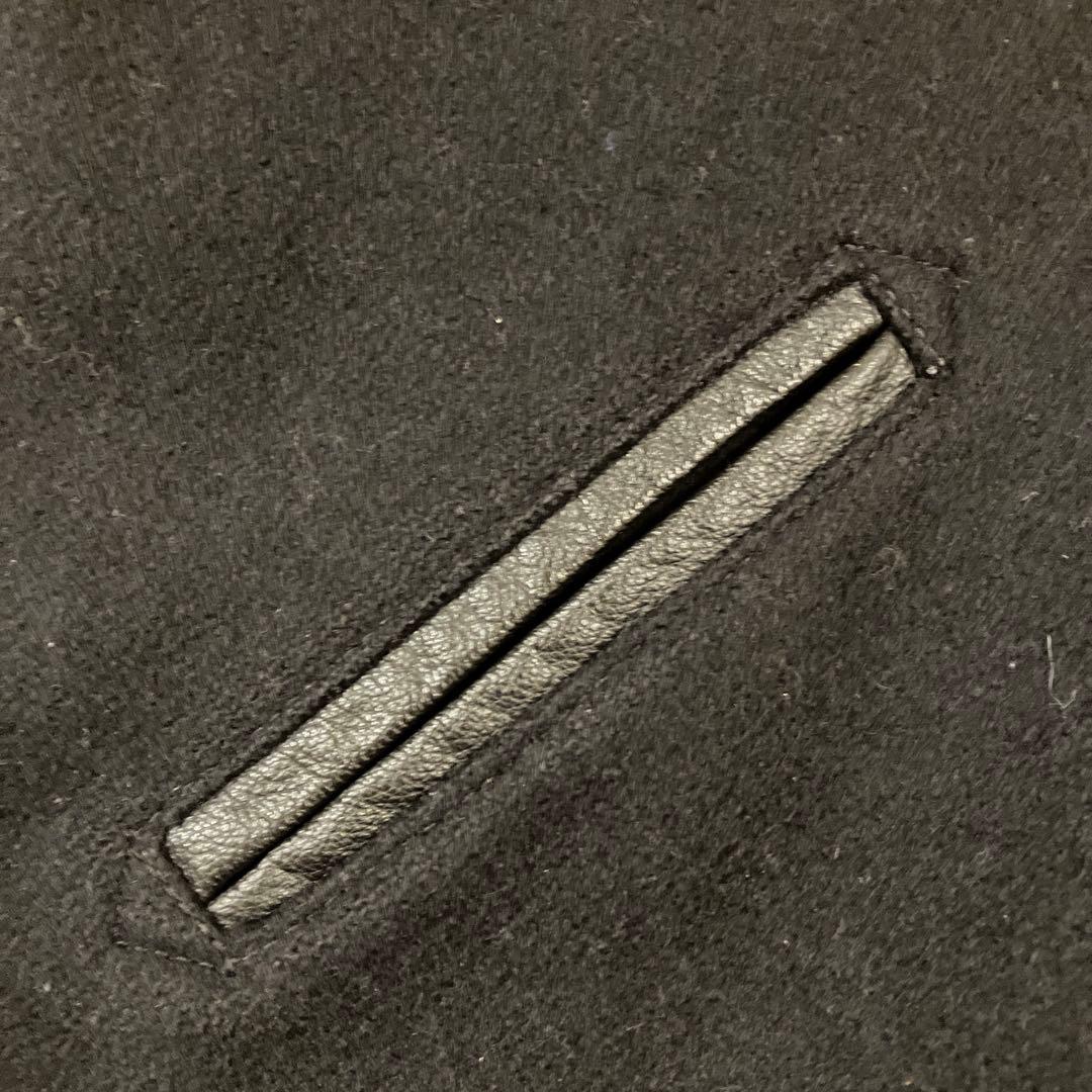 SKOOKUM LETTERMAN スタジャン 黒