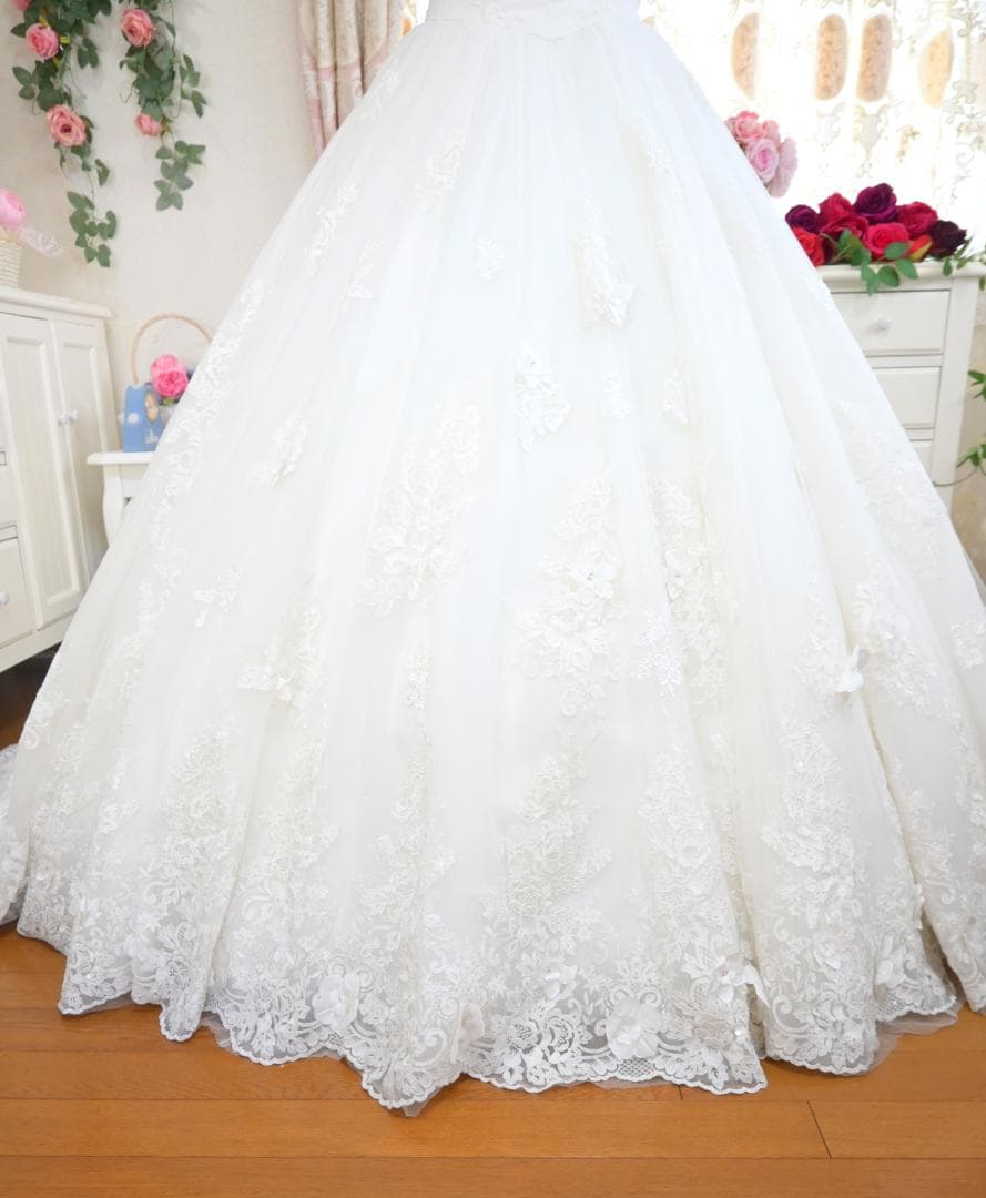 桂由美 YUMI BLANCA ウェディングドレス 7-11T