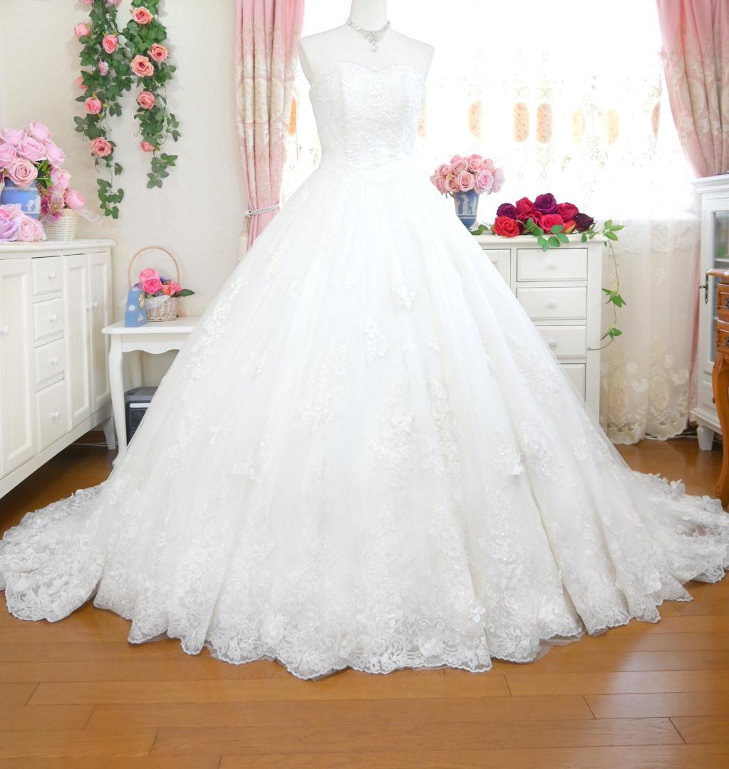 桂由美 YUMI BLANCA ウェディングドレス 7-11T