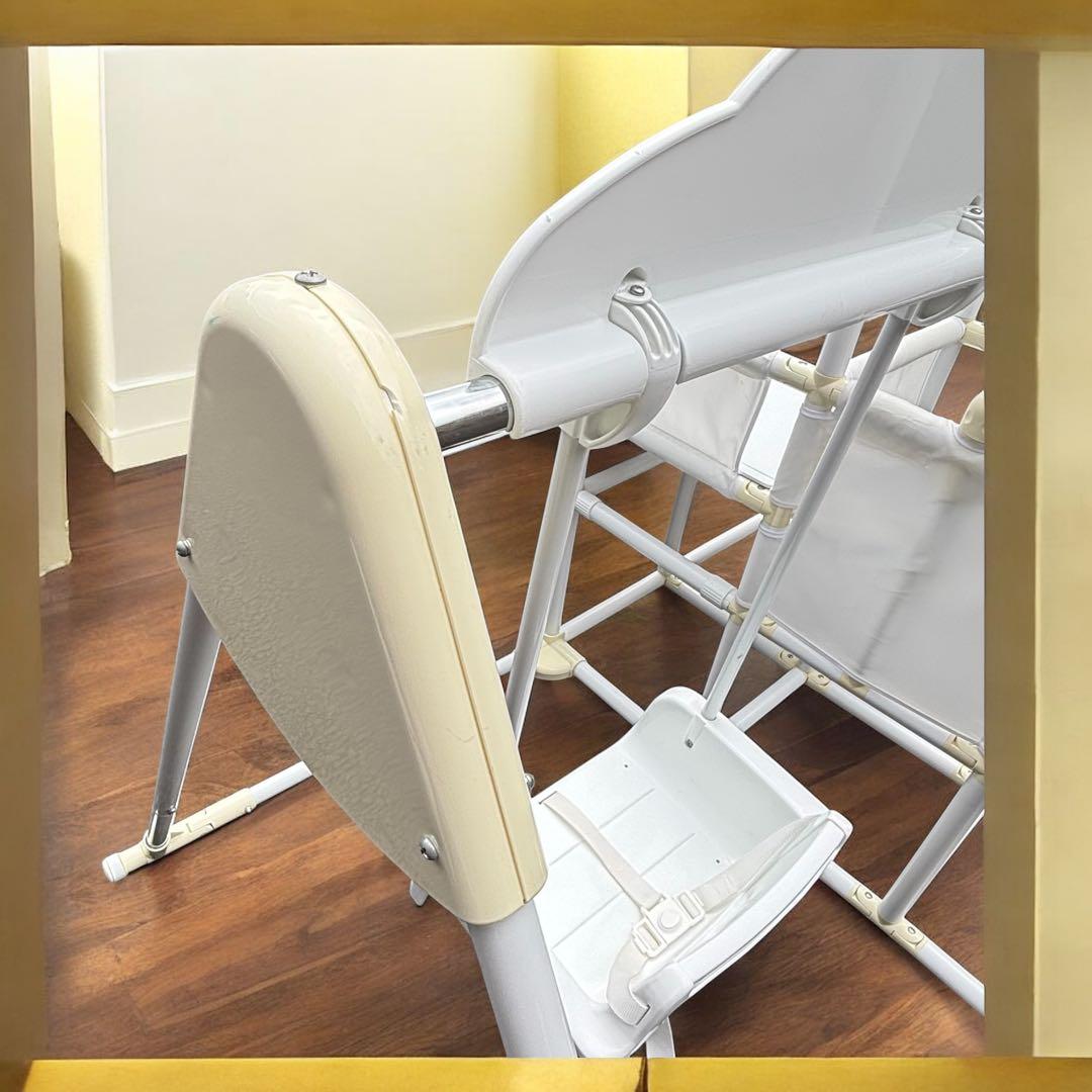 【現状品】NONAKA WORLD おりたたみ スロープ付きベビージム 室内