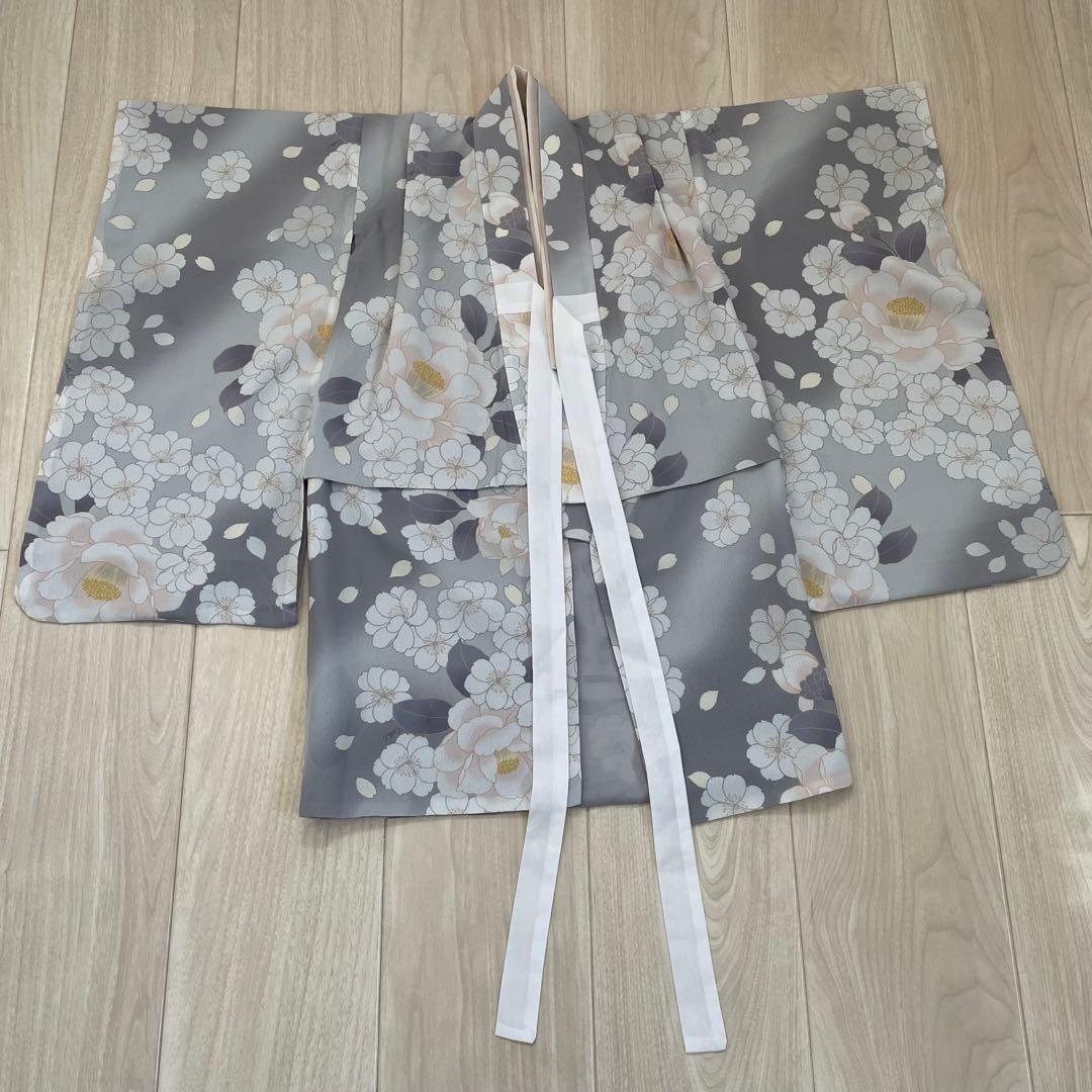 男児七五三 3歳着物＆被布セット 和装 お正月 靴おまけ