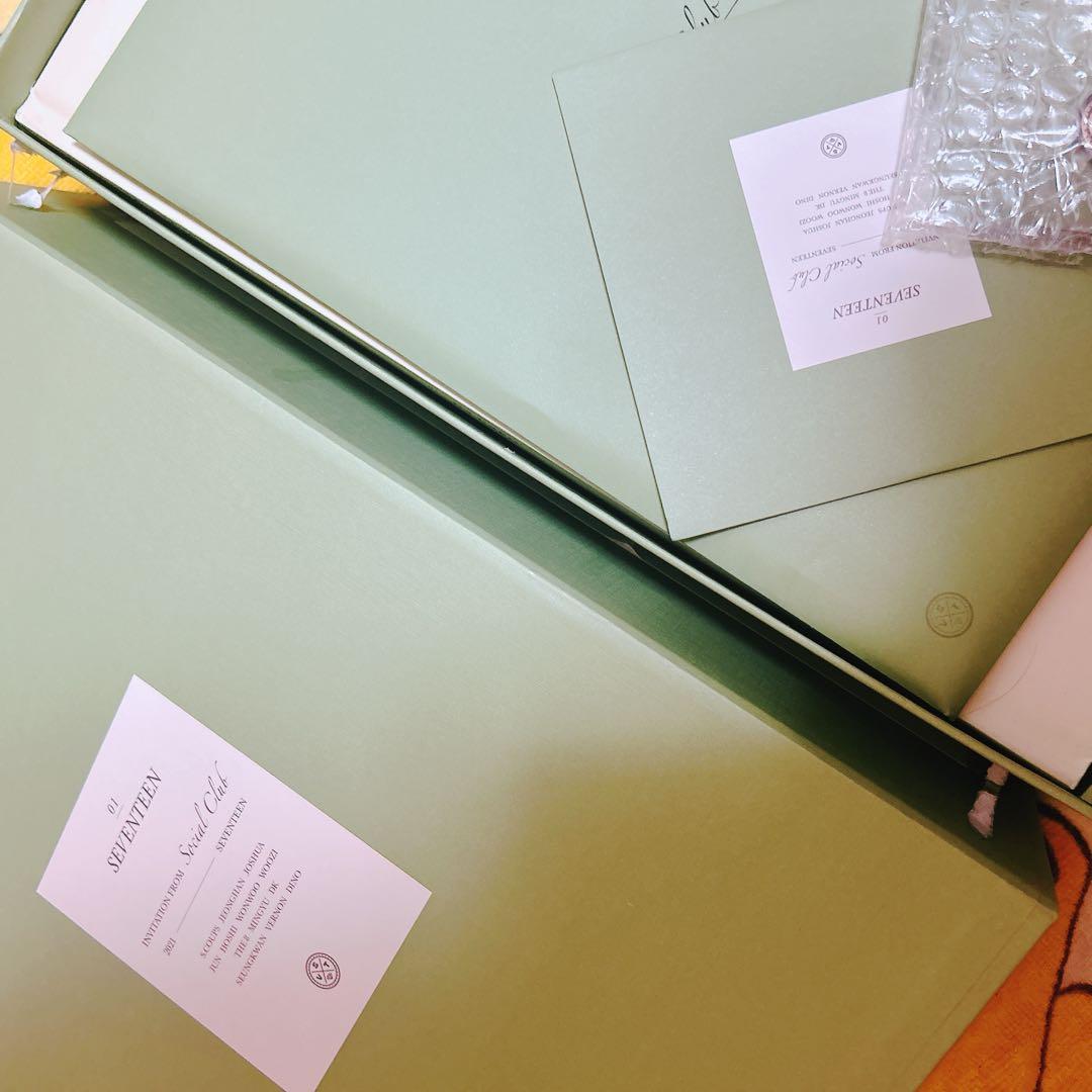 SEVENTEEN 写真集　SOCIAL CLUB : CARAT SET