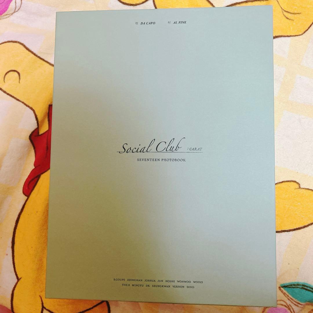 SEVENTEEN 写真集　SOCIAL CLUB : CARAT SET