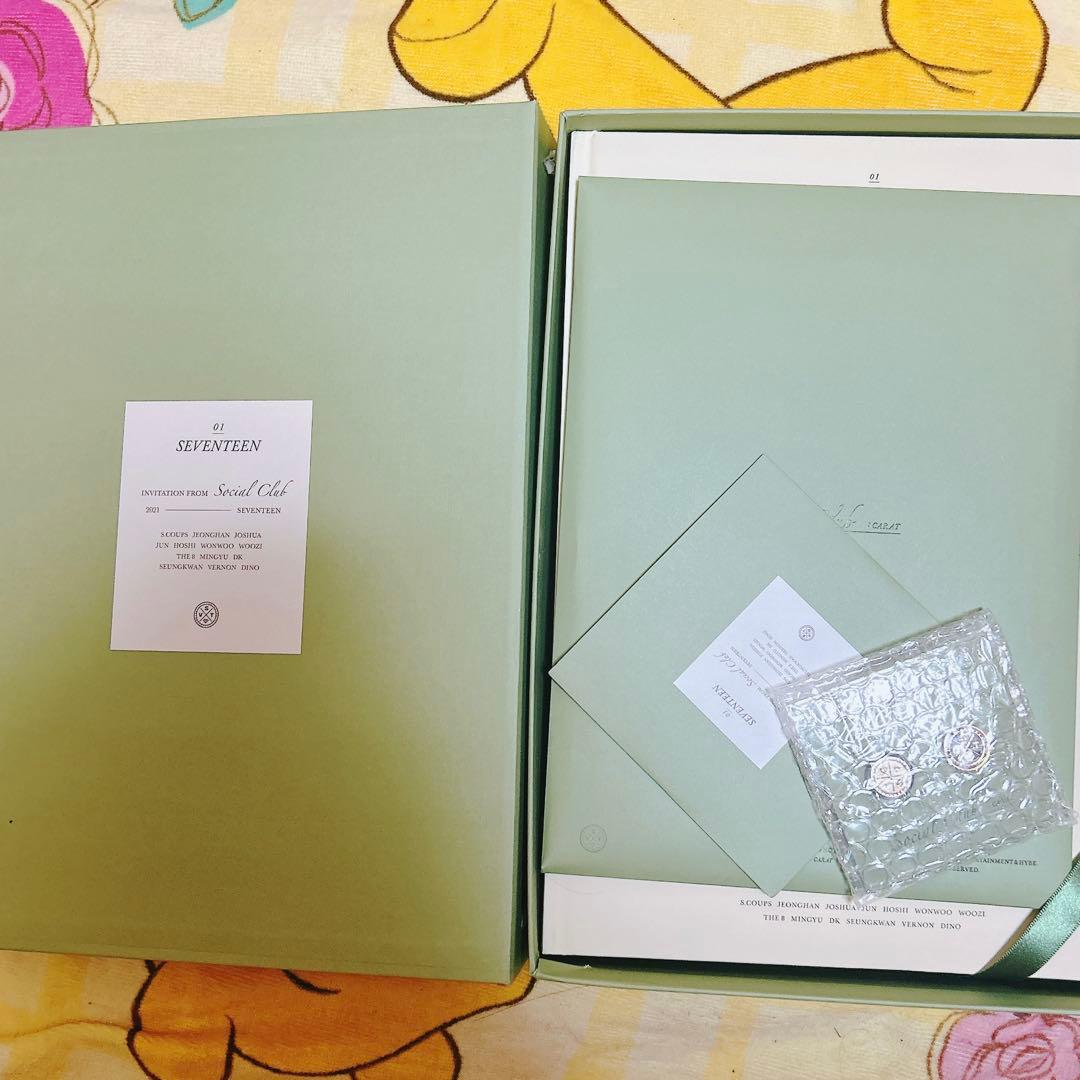 SEVENTEEN 写真集　SOCIAL CLUB : CARAT SET