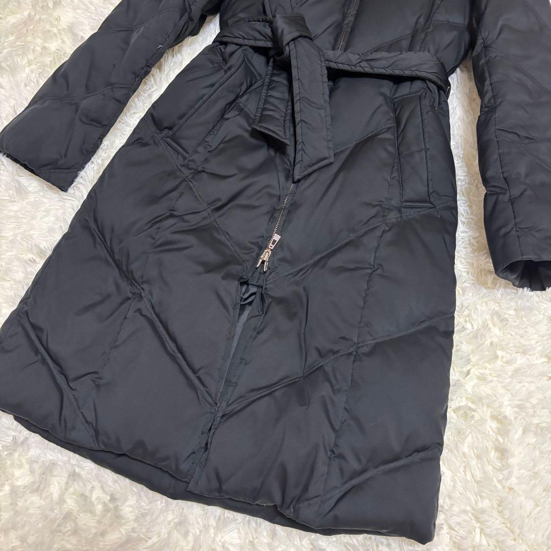 【最終セール】iCBアイシービー／オンワード樫山２WAYフード付きダウンコート