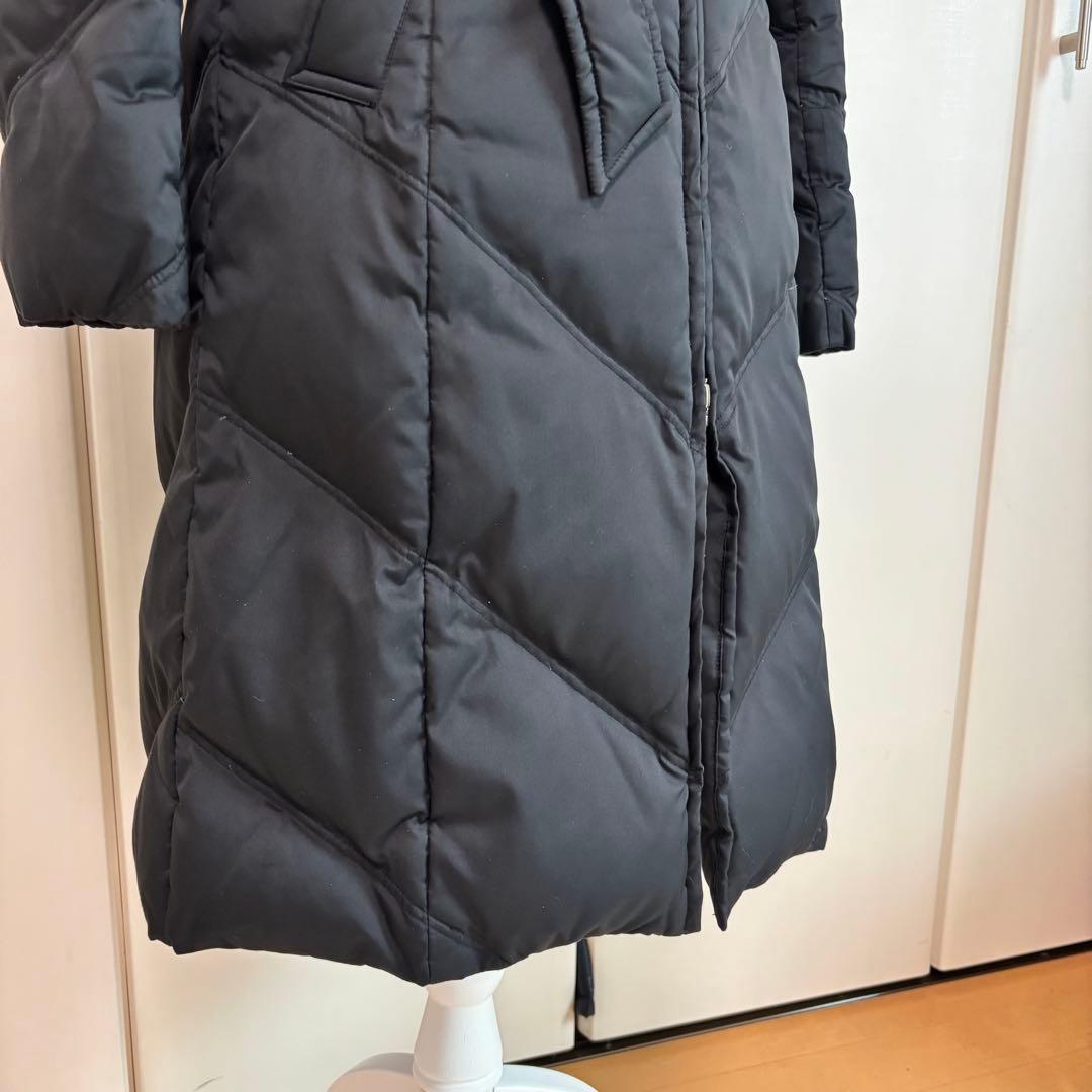 【最終セール】iCBアイシービー／オンワード樫山２WAYフード付きダウンコート