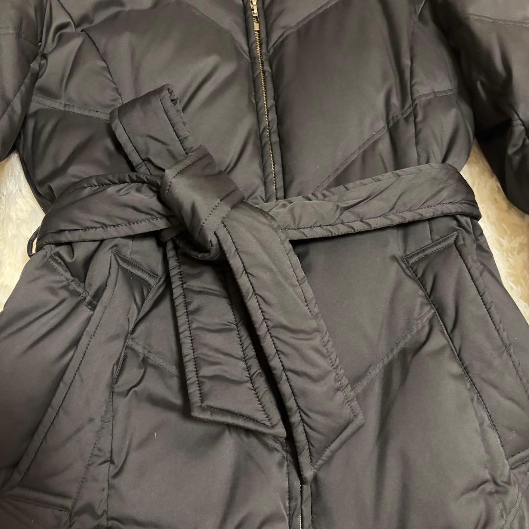 【最終セール】iCBアイシービー／オンワード樫山２WAYフード付きダウンコート