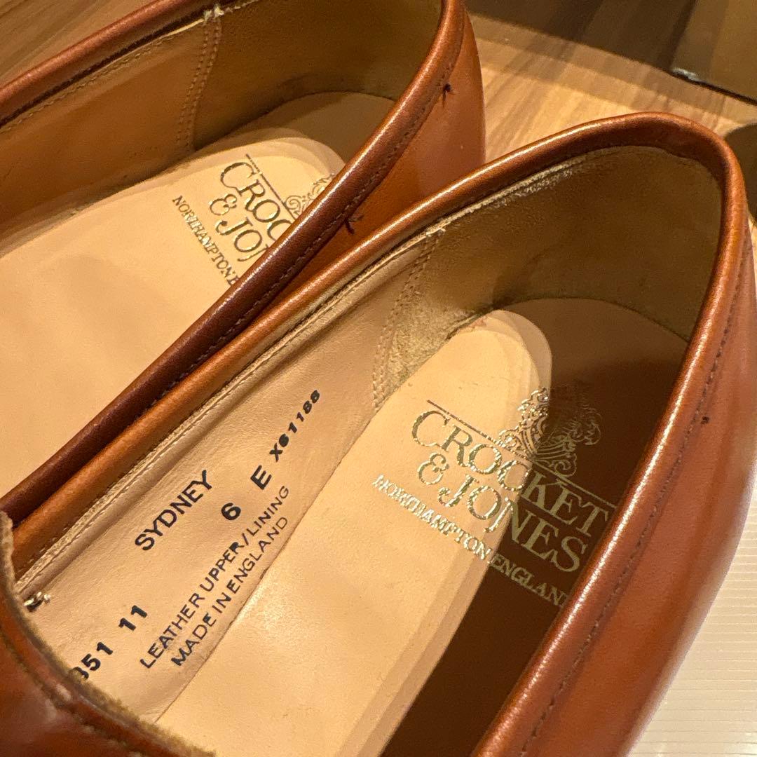 T.Y　訳あり　CROCKETT & JONES　6E