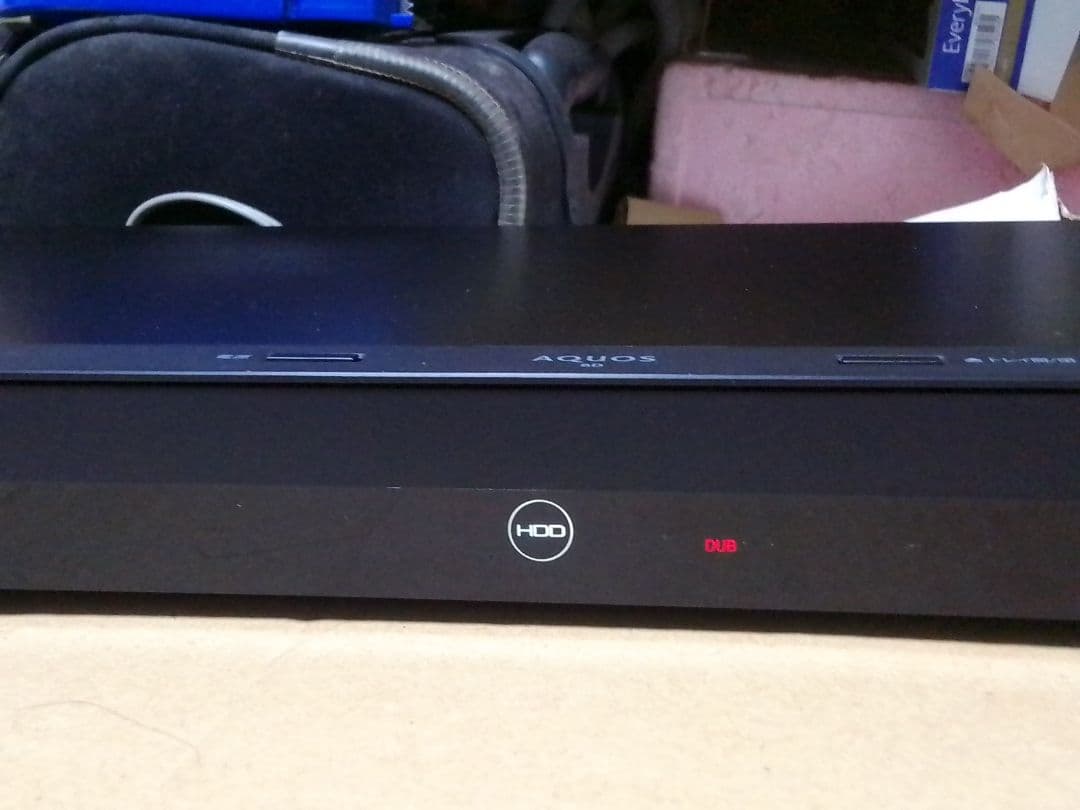 やんまーです！！2022年購入！完動品!アクオス2B-C05DW1レコーダ