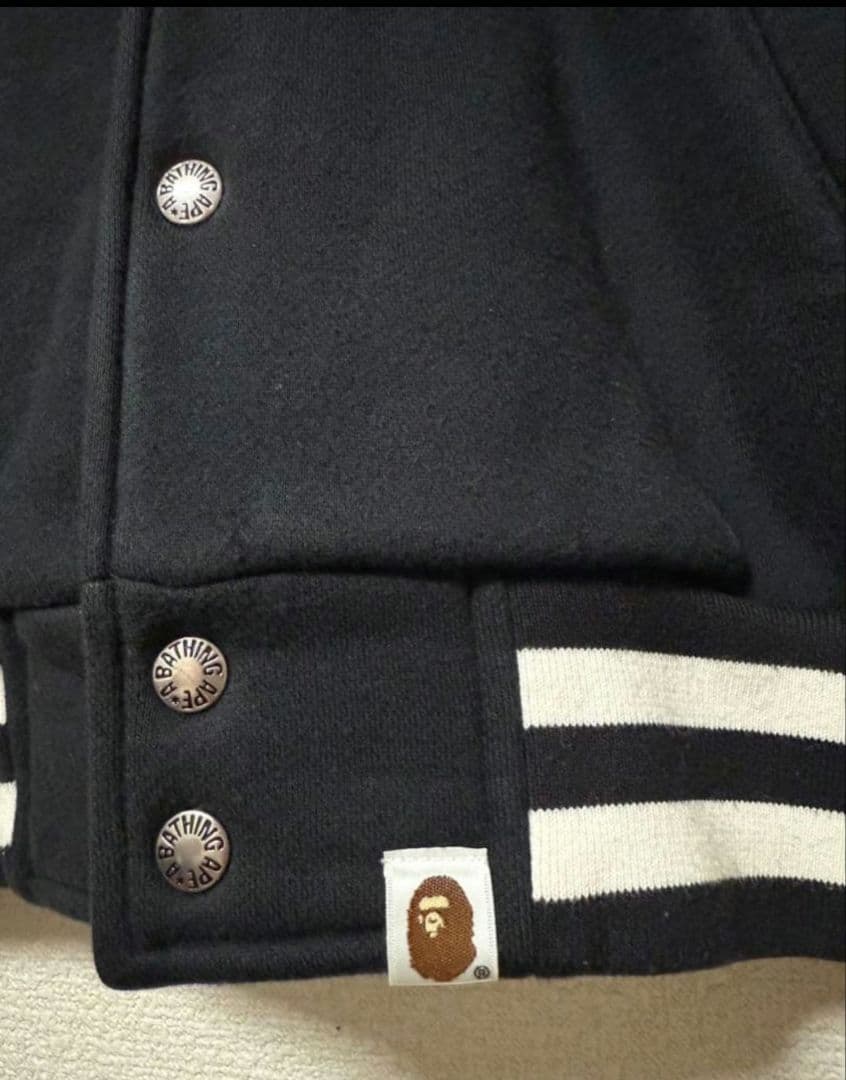 A BATHING APE BAPE スタジャン　スウェットスタジャン