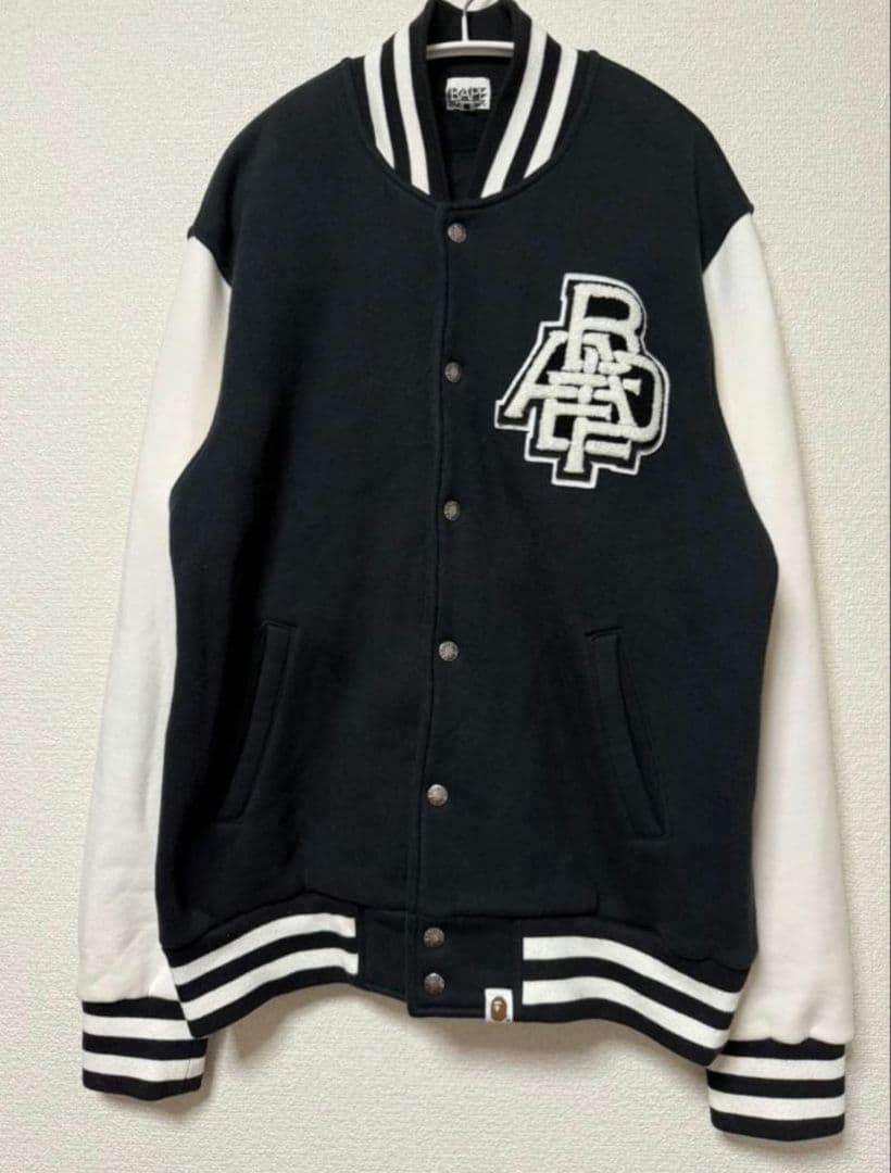 A BATHING APE BAPE スタジャン　スウェットスタジャン